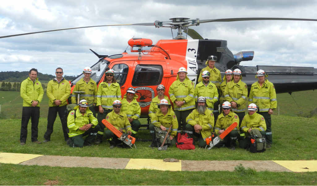 GOOD TO GO: The National Parks and Wildlife Service’s Rapid Response Team is on standby to respond to fires caused by lightning strikes. GOOD TO GO: The National Parks and Wildlife Service’s Rapid Response Team is on standby to respond to fires caused by lightning strikes.